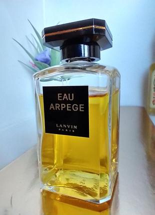 Lanvin eau arpege for women 50мл винтаж