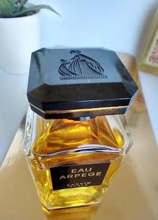 Lanvin eau arpege for women 50мл винтаж