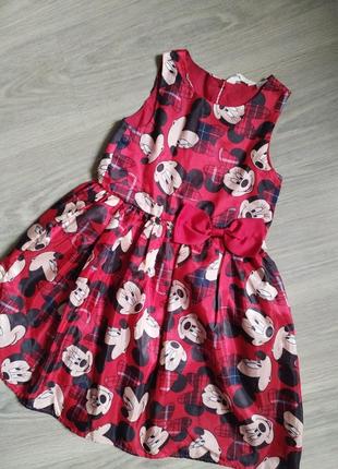 Сукня disney minnie h&m 7-8 р.платье девочке