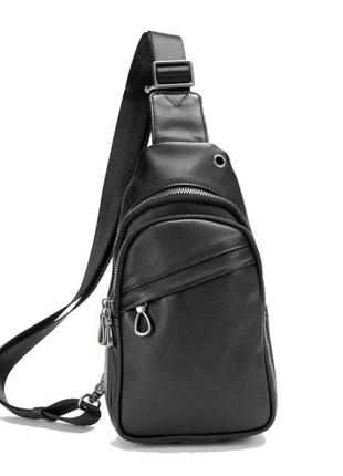 Сумка-слинг tiding bag, кожа