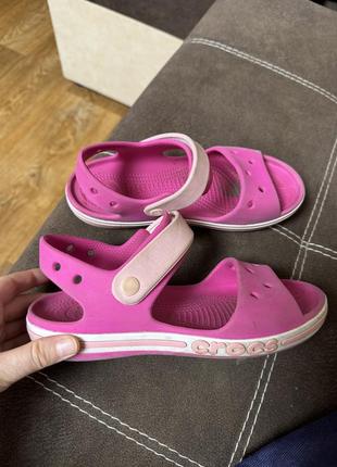 Босоножки сандали кроксы crocs j3, 34-35