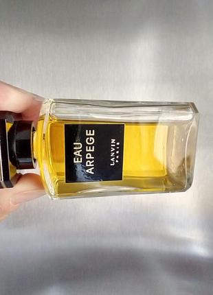 Lanvin eau arpege for women 50мл винтаж