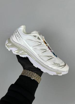 Salomon xt-6 white 2