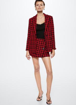 Костюм твідовий mango, xs