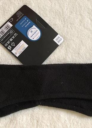 Флісова подвійна пов'язка на голову