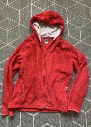 Тепла кофта на замку the north face