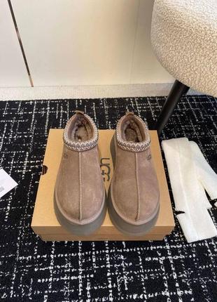 Сабо мюлі ugg 36-41  натуральна замша/овчина, водовідштовхувальне просочення