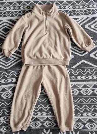 Флісовий костюм h&m