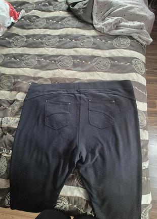 Женские трикотажные брюки большого размера