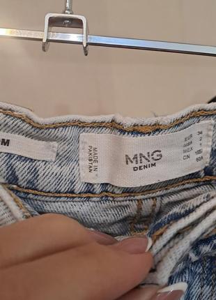 Mom jeans мом джинсы фирмы mango7 фото