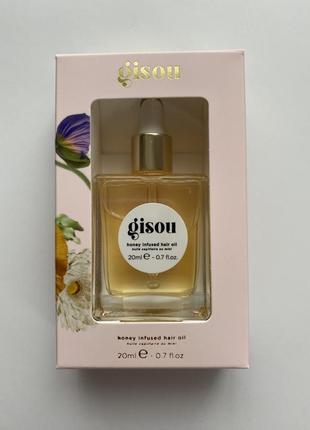 Масло для волос gisou honey infused hair oil