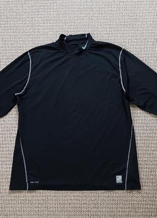 Nike pro combat golf tour термокофта гольф кофта лонгслив для спорта оригинал (xxl)