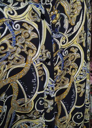 Платье с ярким принтом на пуговицах свободного кроя от h&amp;m6 фото