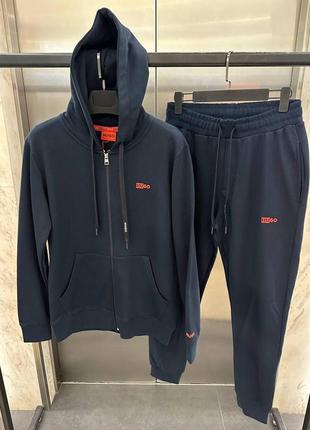 Спортивный костюм hugo boss люкс синий
