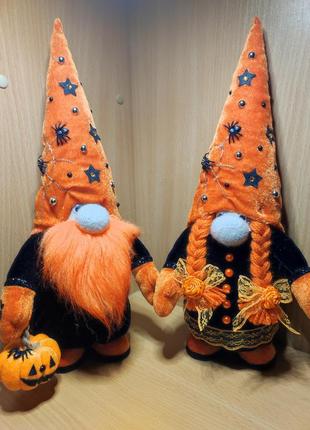 Гном скандинавский хеллоуин осенний декор