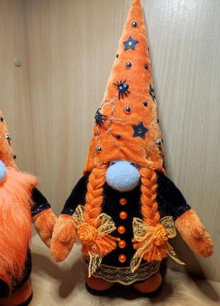 Гном скандинавский хеллоуин осенний декор