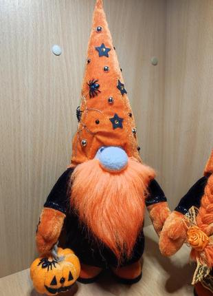 Гном скандинавский хеллоуин осенний декор