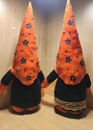 Гном скандинавский хеллоуин осенний декор