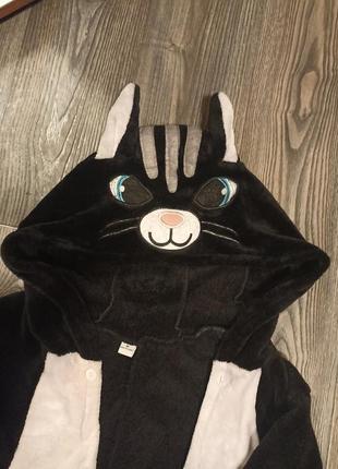 Кигуруми кот (суцельная пижама) для взрослого