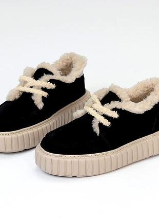 Жіночі уггі кросівки з натуральної замші/ шкіри10 фото