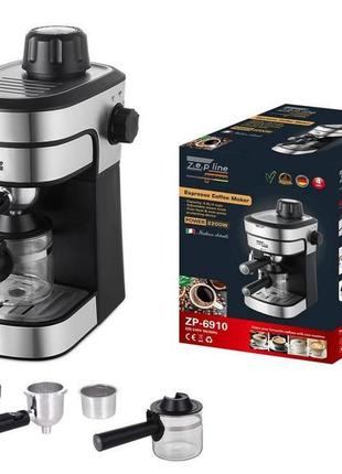 Кавоварка еспресо на 4 склянки zepline zp-6910, 2200вт