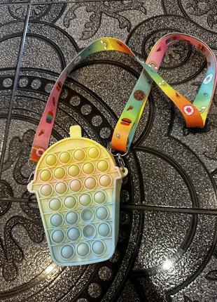 Сумка детская popit резиновая