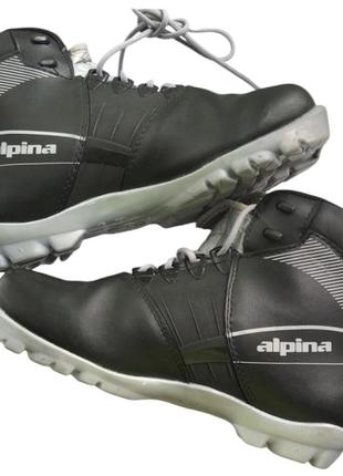 Лыжные беговые ботинки для беговых лыж унисекс alpina tr 10Ø38 размер 25 см стелька