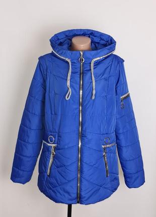 Демисезонная куртка-жилетка 50-52р.