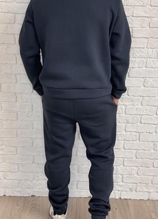 Теплий чоловічий спортивний костюм худі і штани, якісний спортивний костюм на флісі...
