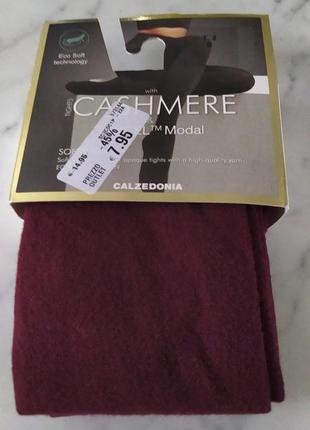 Стильні теплі колготи calzedonia з додаванням кашеміру