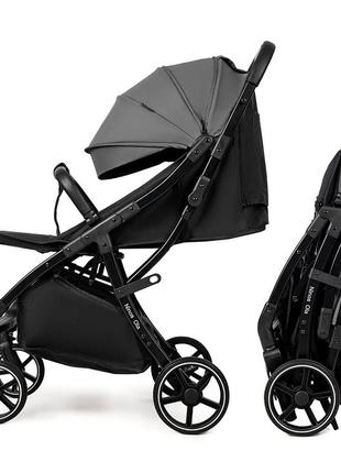 Прогулочная коляска ninos ola dark grey, темно серый