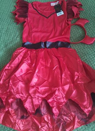 Костюм на хелловин, halloween, черт, дьявол,