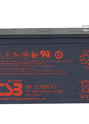 Акумуляторна батарея csb hr1218wf2 12v 4,5ah (151х51х94мм)