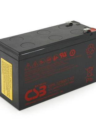 Акумуляторна батарея csb ups12360, 12v7 ah (151х65х94мм)