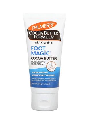 Palmers cocoa butter formula, засіб для ніг з олією перцевої м’яти й маслом манго, з вітаміном e, 60 г