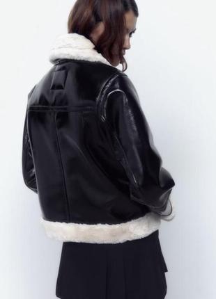 Дубленка zara