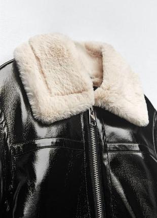 Дубленка zara