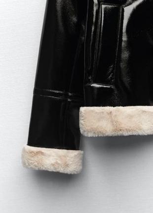 Дубленка zara