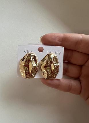 Серьги клипсы
