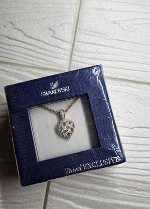 Подвеска-сердце swarovski