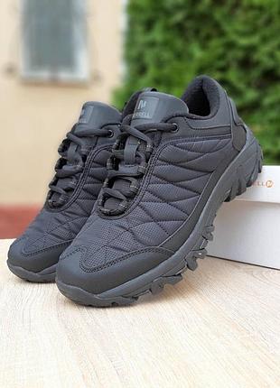 Мужские качественные и стильные кроссовки для мальчиков merrell черные