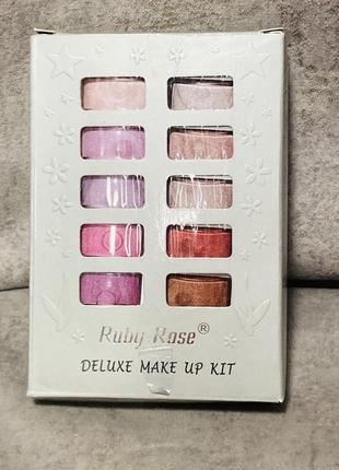 🌹 косметичний набір для макіяжу ruby rose