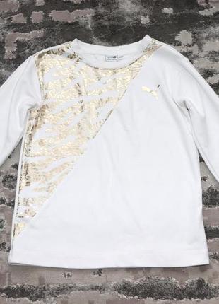 Теплая кофта puma (пума) на рост 145-155 2