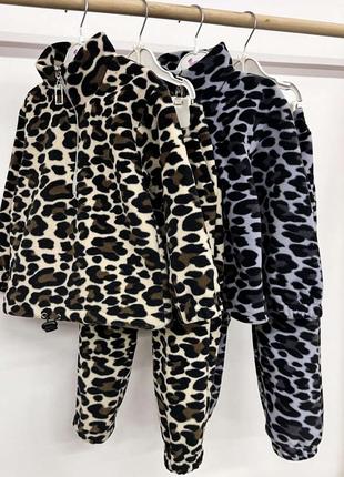 Флисовый костюм для девочки. цена зависит от роста