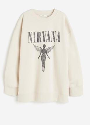 Світшот на флісі h&m