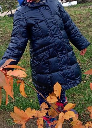 Пуховик на дівчинку