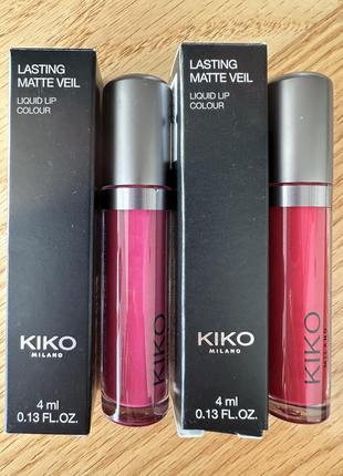 Рідка матова помада kiko milano 💄