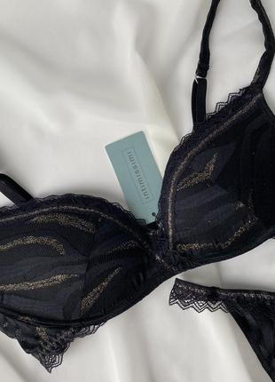 Комплект intimissimi супер пуш-ап gioia 80b/75c, бразильяно l