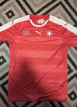 Футболка футбольная сборная швейцарии switzerland diffused team
