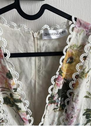 Ексклюзивна сукня зімерман zimmermann heathers flounce6 фото